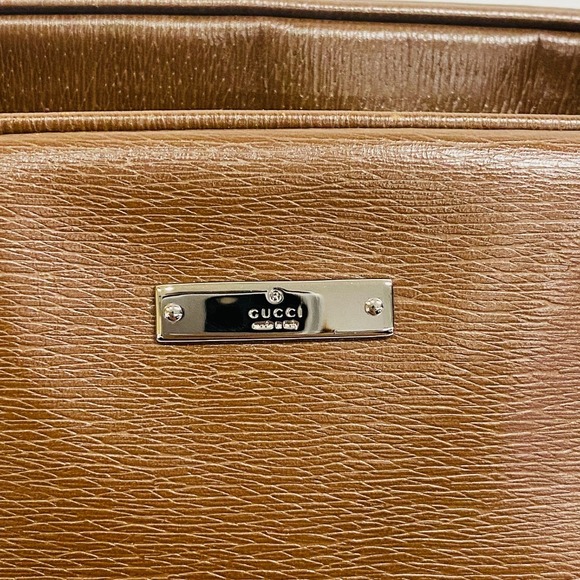 Gucci handbag one shoulder bag Boston shoulder crossbody brown - Picture 6 of 11